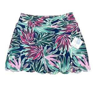 NEW SIGRID OLSEN Upf 50 Short Golf Skort Scalloped Hem Size XS pickleball tennis